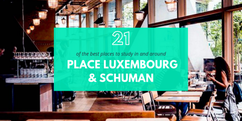 21 Of The Best Places To Study In And Around Place Luxembourg And Schuman