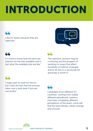EU Careers: What Candidates Think & Ways to Succeed - New e-Book
